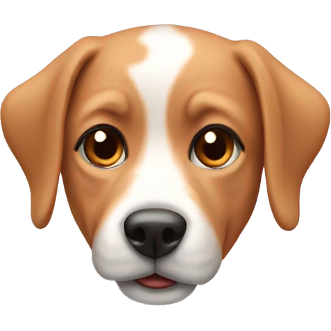 Dog pink  emoji