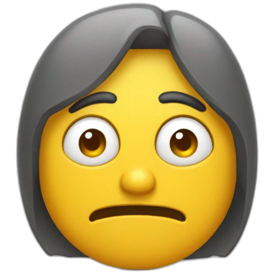 mensaje de gmail con cara triste emoji