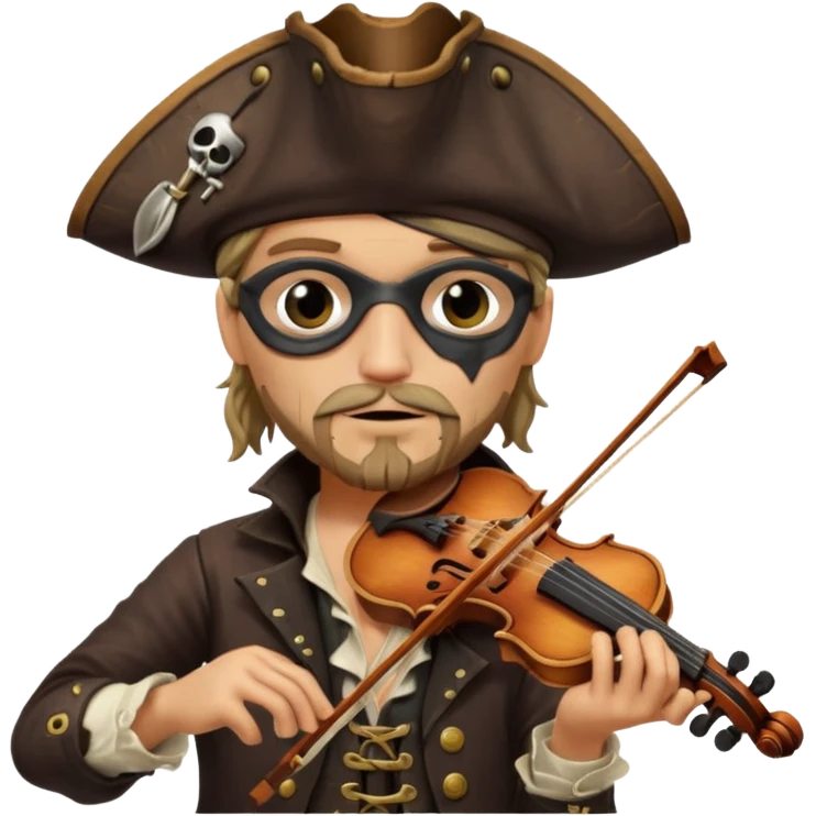 pirate iolinist emoji