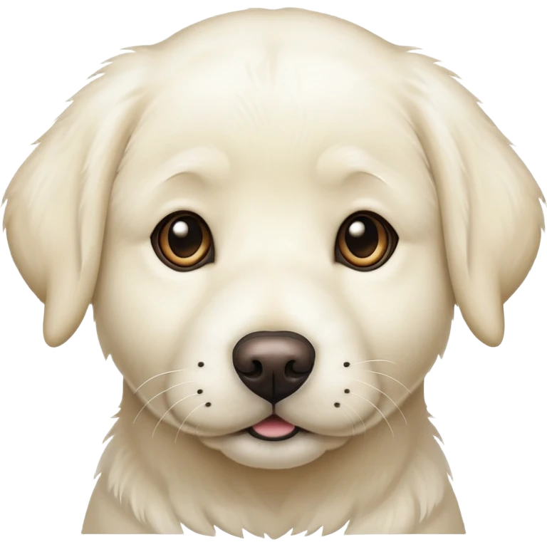 White Labrador emoji