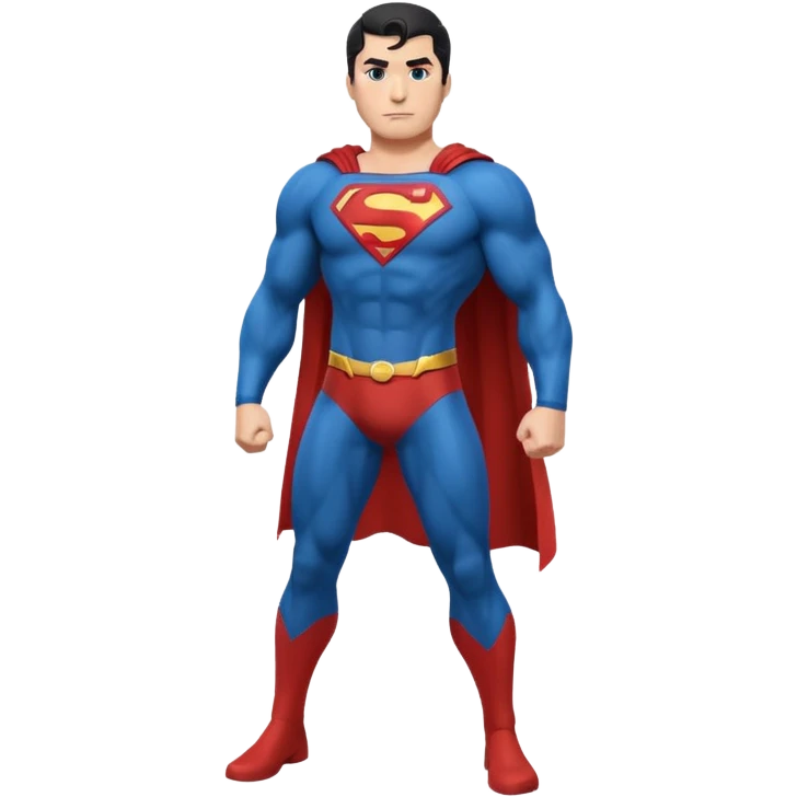 Superman full body emoji emoji