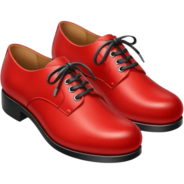 a pair of shoes: rojos emoji