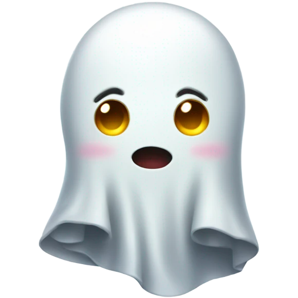 cute ghost emoji
