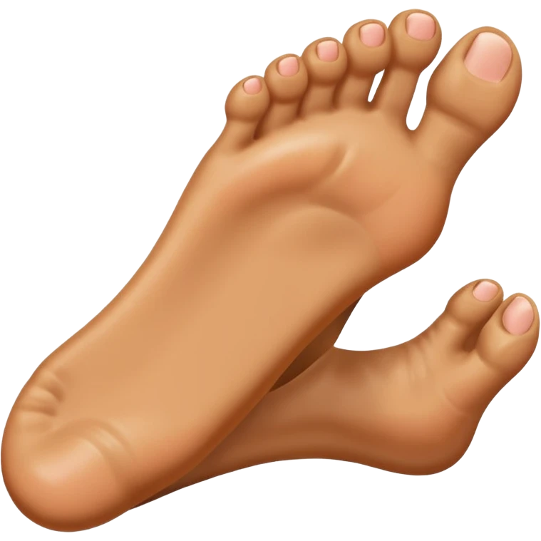 ступня махает привет emoji