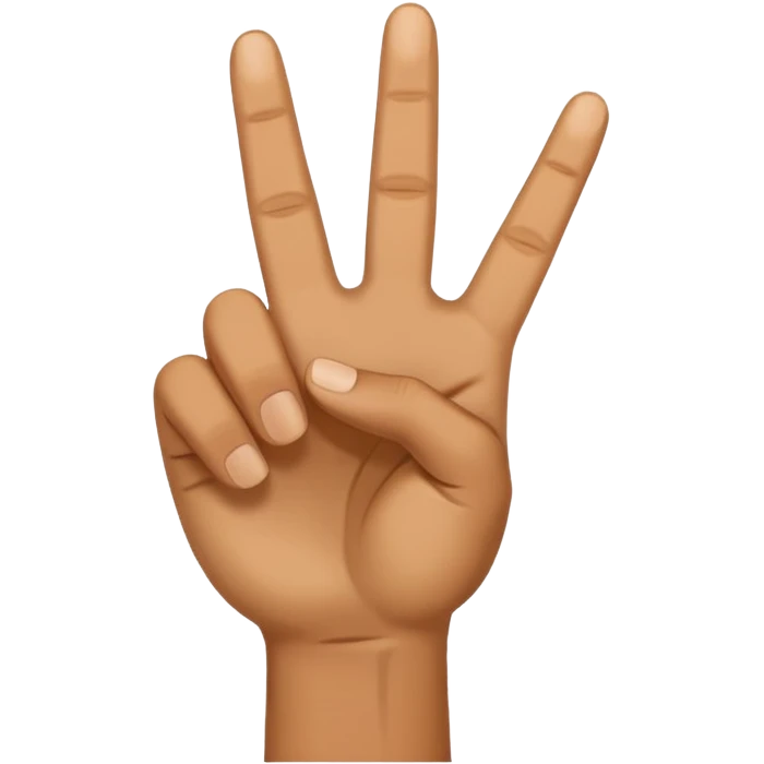Westside hand sign emoji