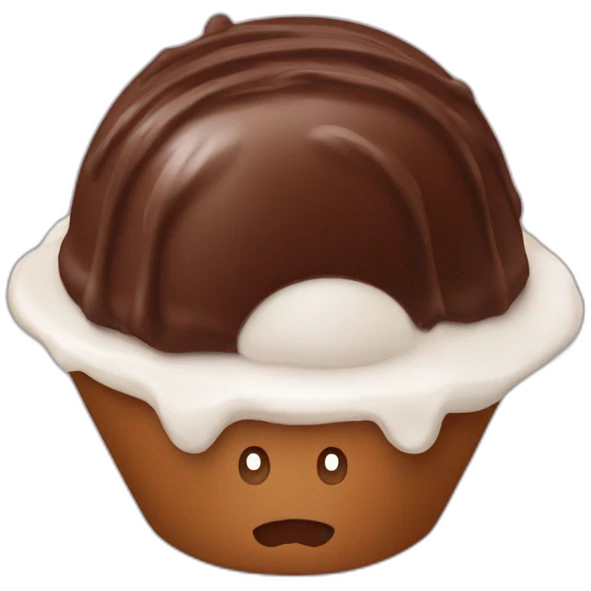 mousse ou chocolat emoji