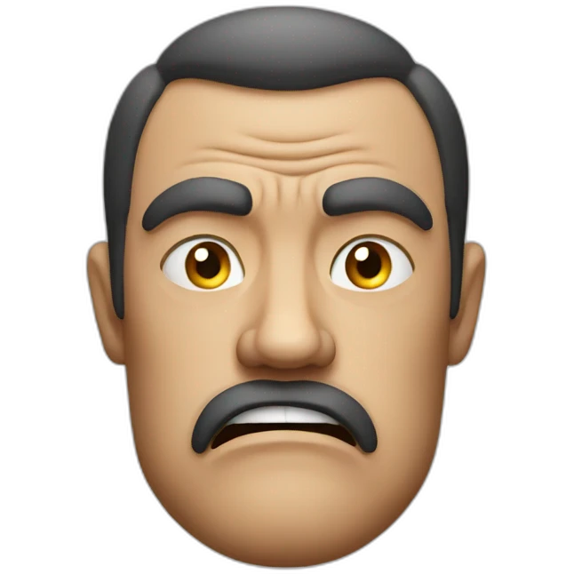 angry man emoji