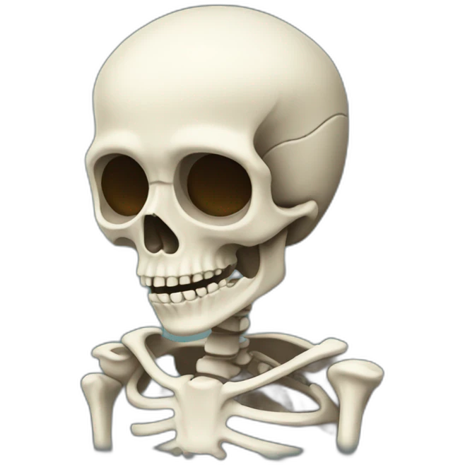 Skeleton emoji