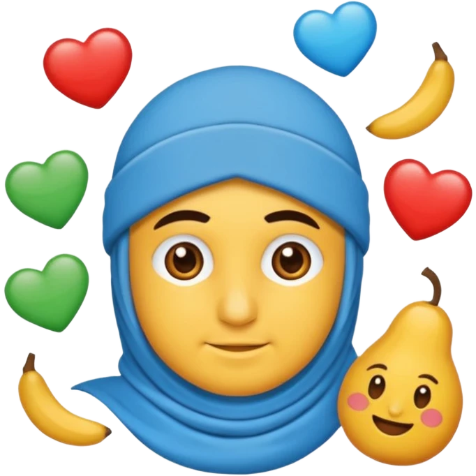 Şapka mavi emoji