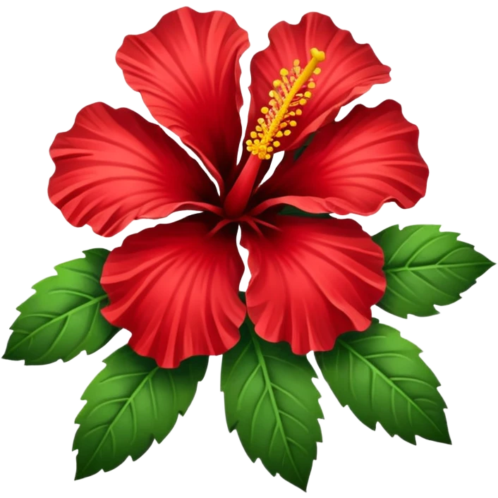 Hibiscus emoji