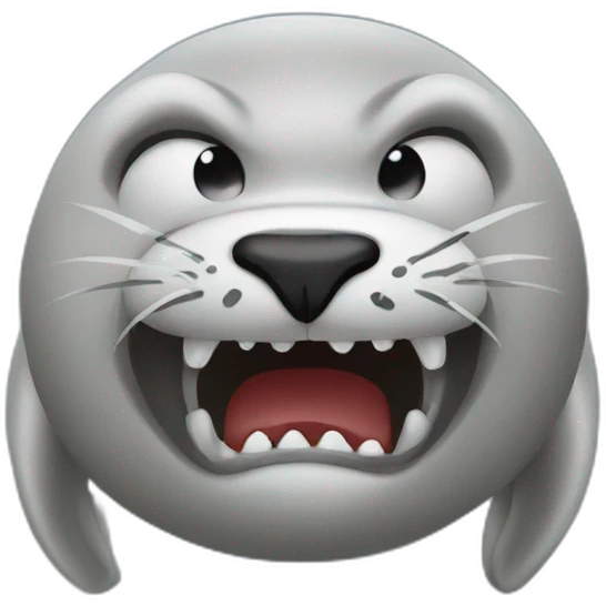 ANGRY SEAL emoji