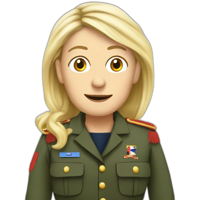 Marine lepen emoji