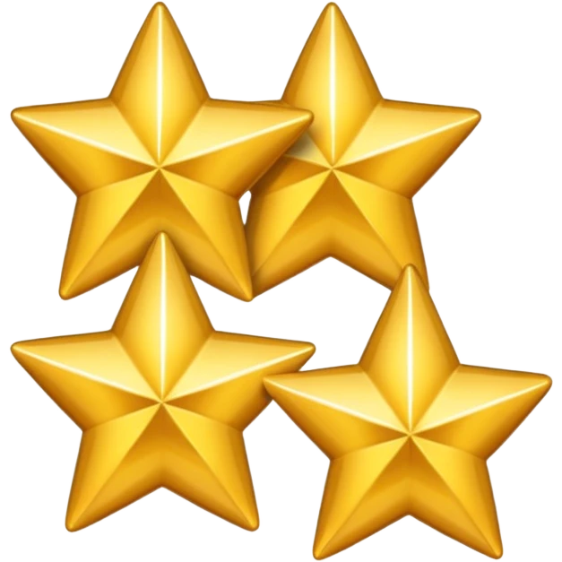 3 stars emoji