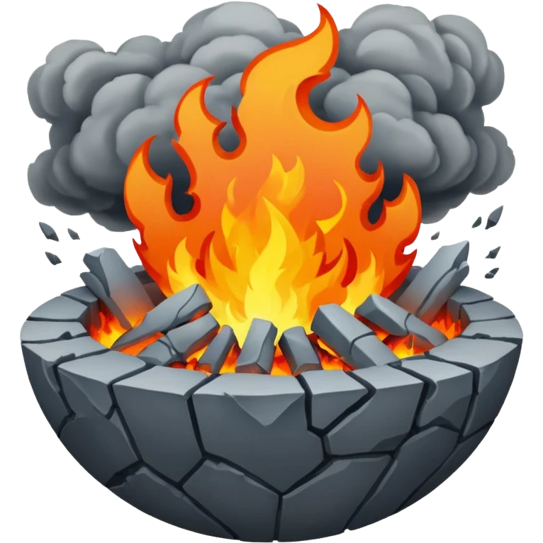 World being destroyed emoji