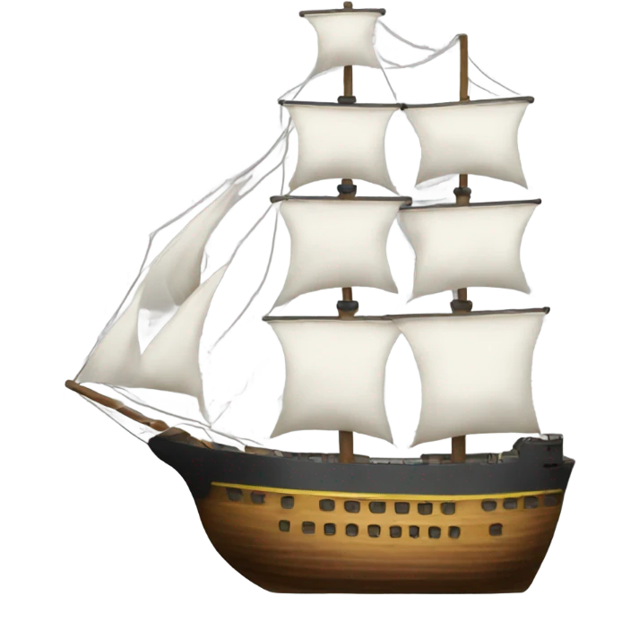 a big ship emoji