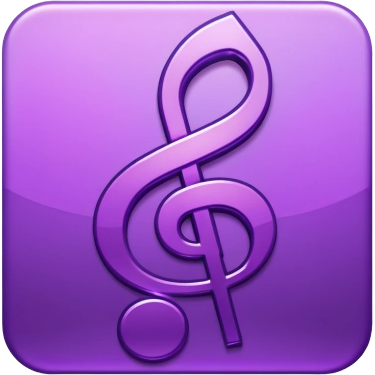 glitter symbol music purple cyberpunk emoji