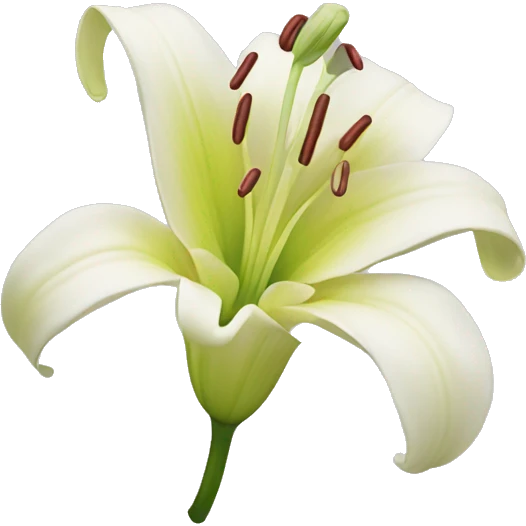 lily flower emoji