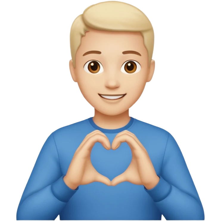 🥹 + 🫶🏻 emoji