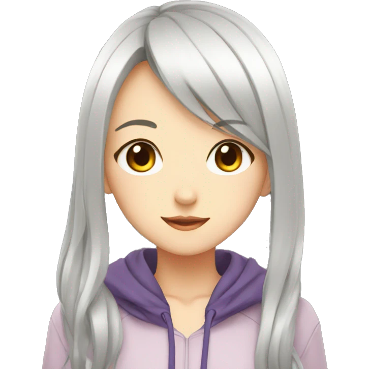 Anime girl emoji