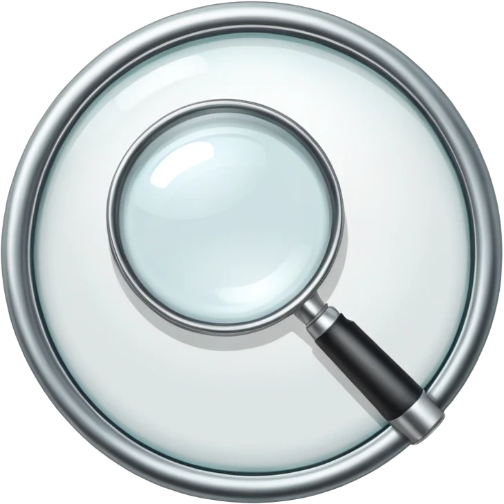 magnifying glass with details emoji