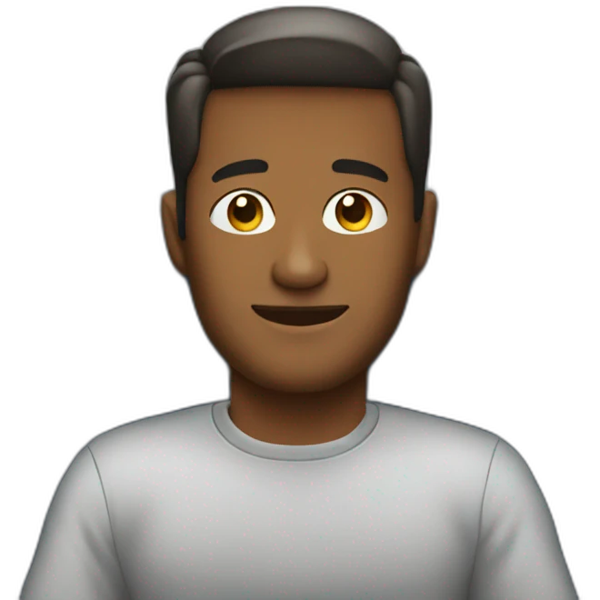 man sitting in a train-seat emoji