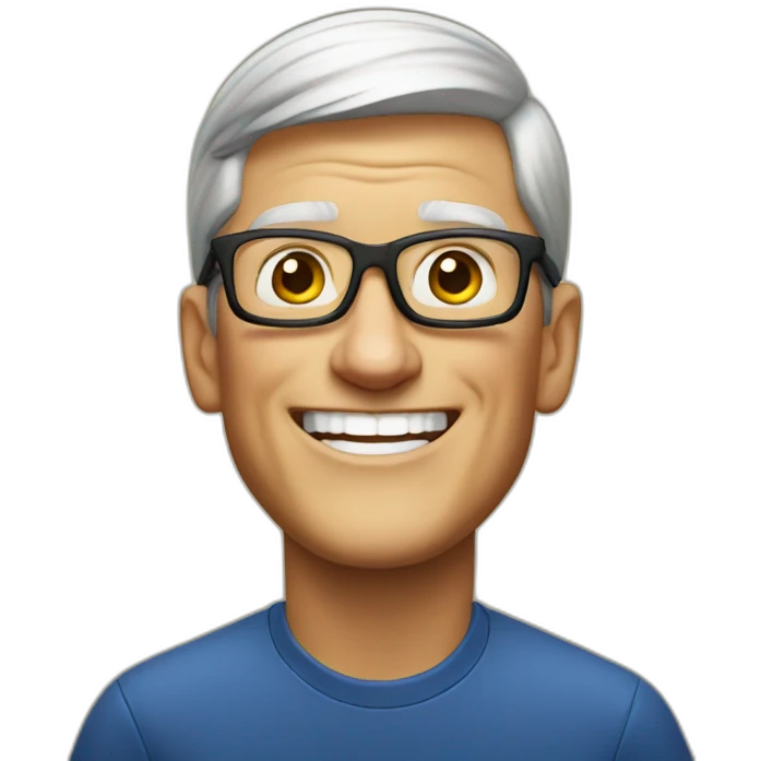Tim cook celebrating emoji