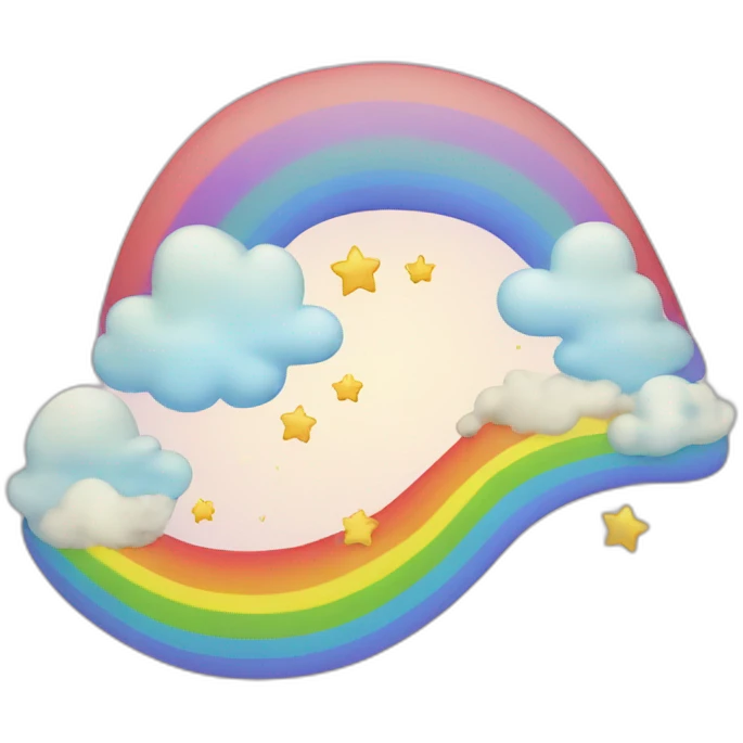 rainbow-with-stars emoji