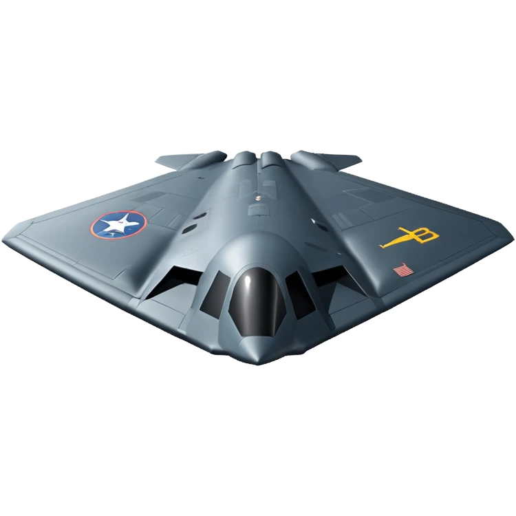 Assault Northrop Jet b-2 spirit emoji