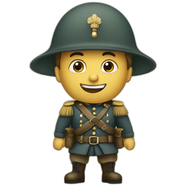 Dutch soldier from the past emoji
