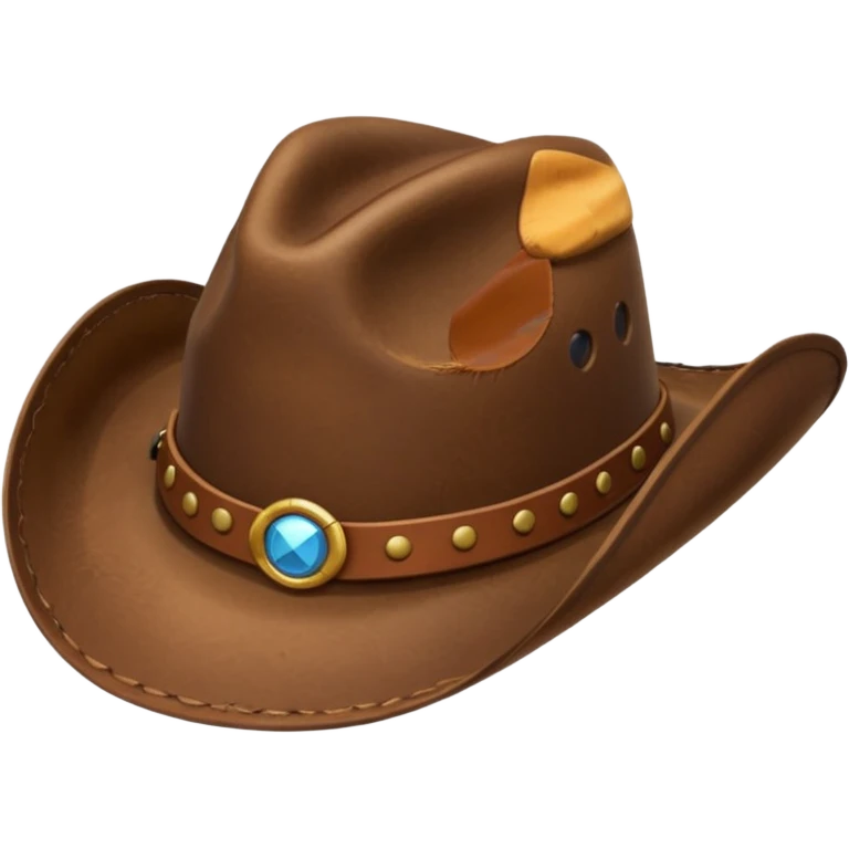 Just a Cowboy hat cartoonish emoji