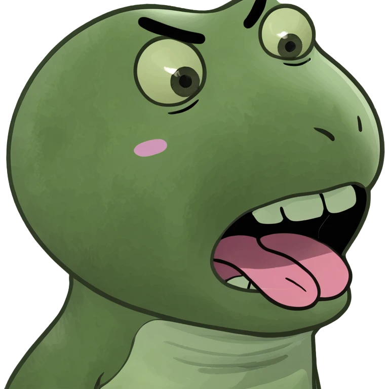 emoji face chokking himself with eyes closed and tounge out emoji