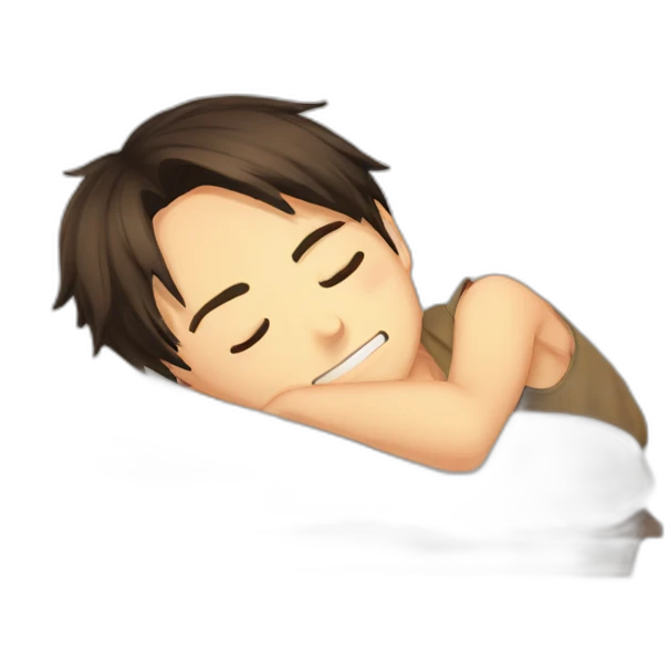 Sleeping-Eren emoji