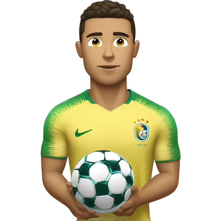 Ronaldo dreaming of world cup emoji