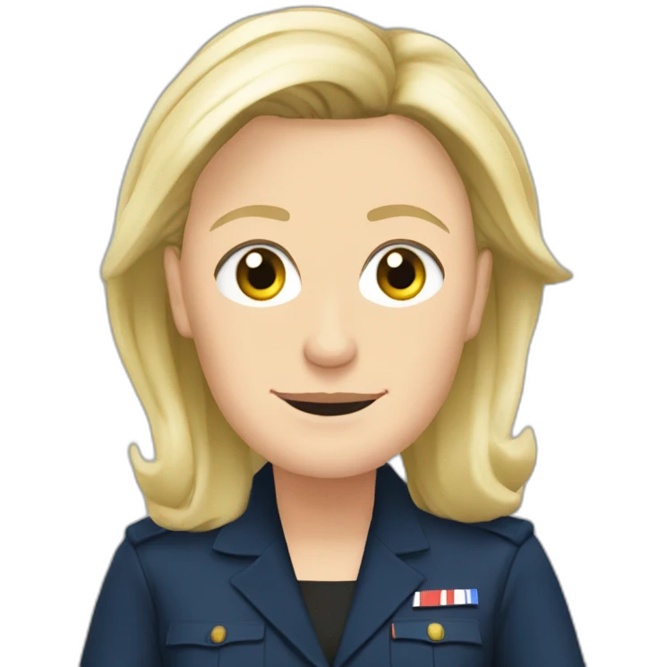 Marine le pen emoji