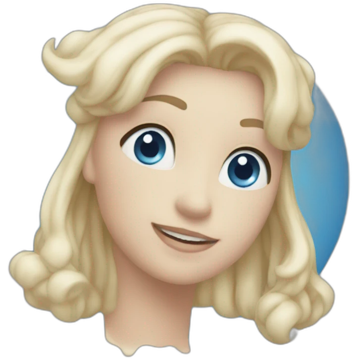 La certification d'instagram bleu emoji