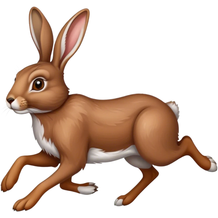 Running hare emoji