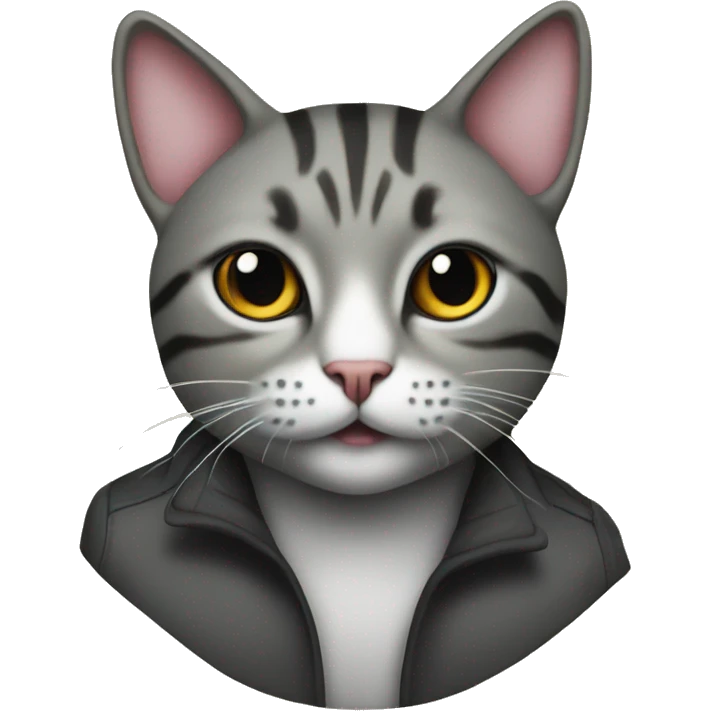 Cat in o block Chicago  emoji