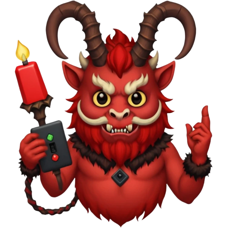 Christmas Krampus emoji
