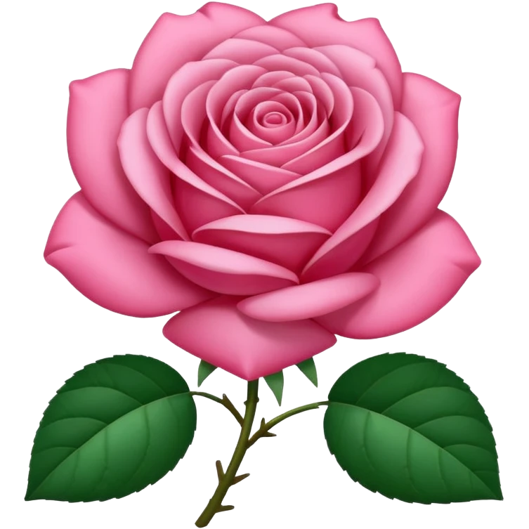 Rosa rosada emoji