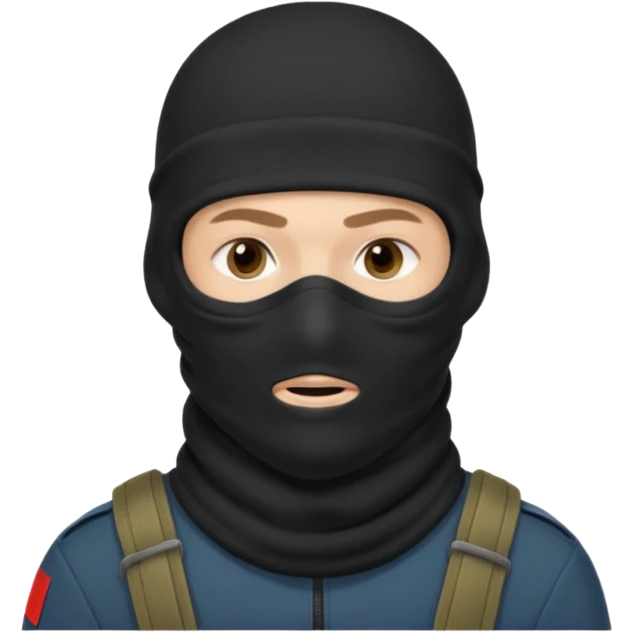 russian soldier with balaclava emoji