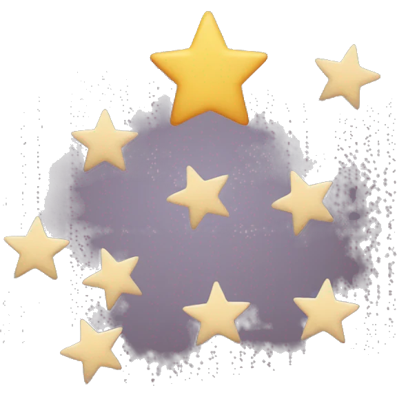 three star  emoji