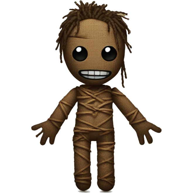 Voodoo doll emoji
