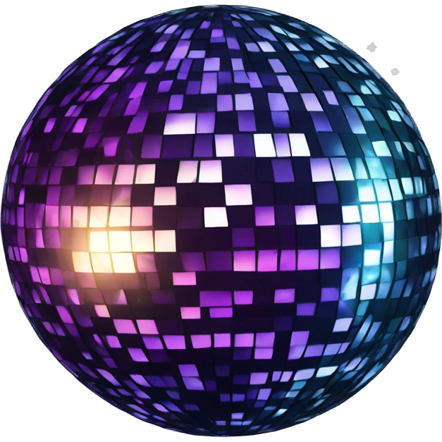 galaxy disco ball emoji