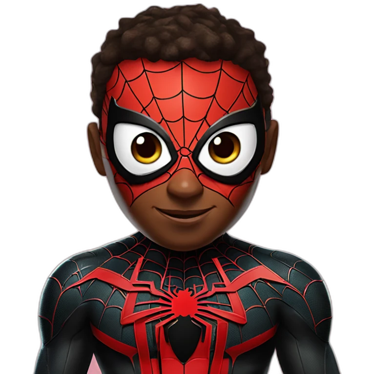 Spiderman miles morales  emoji