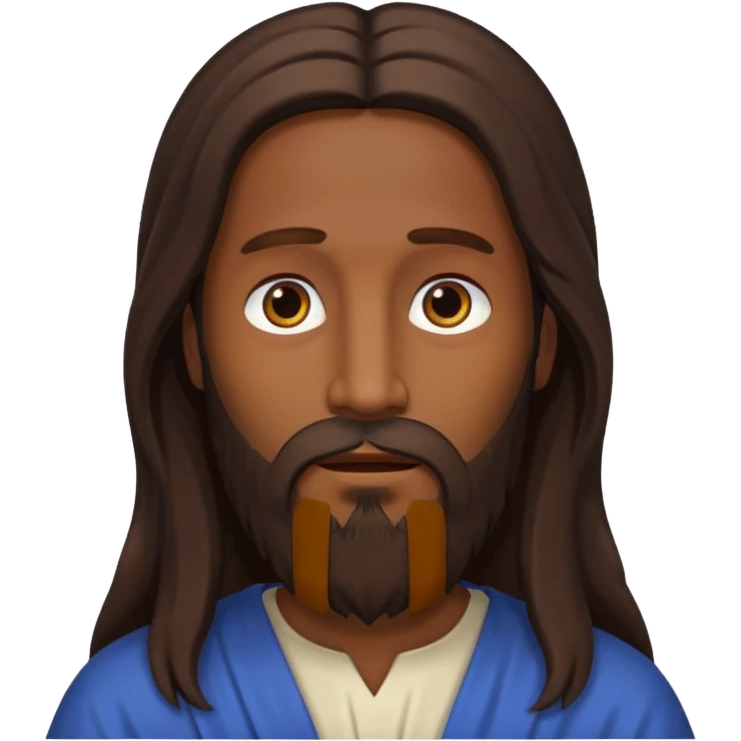 dark jesus emoji