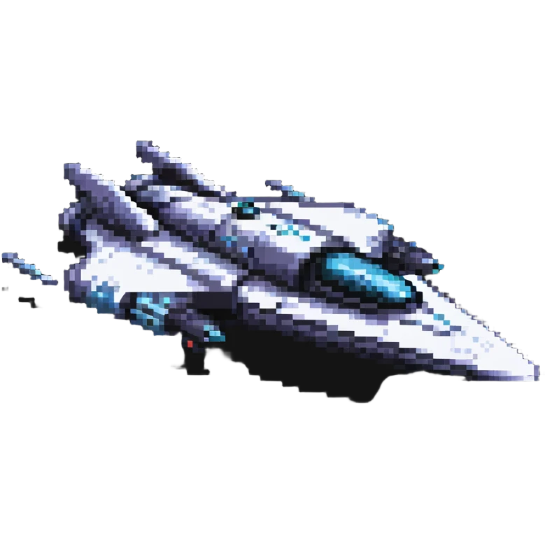 sleek futuristic space cruiser emoji