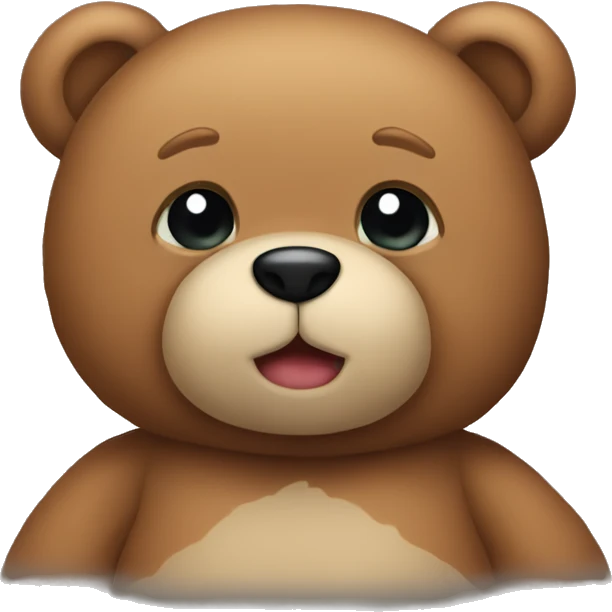 Teddy bear emoji