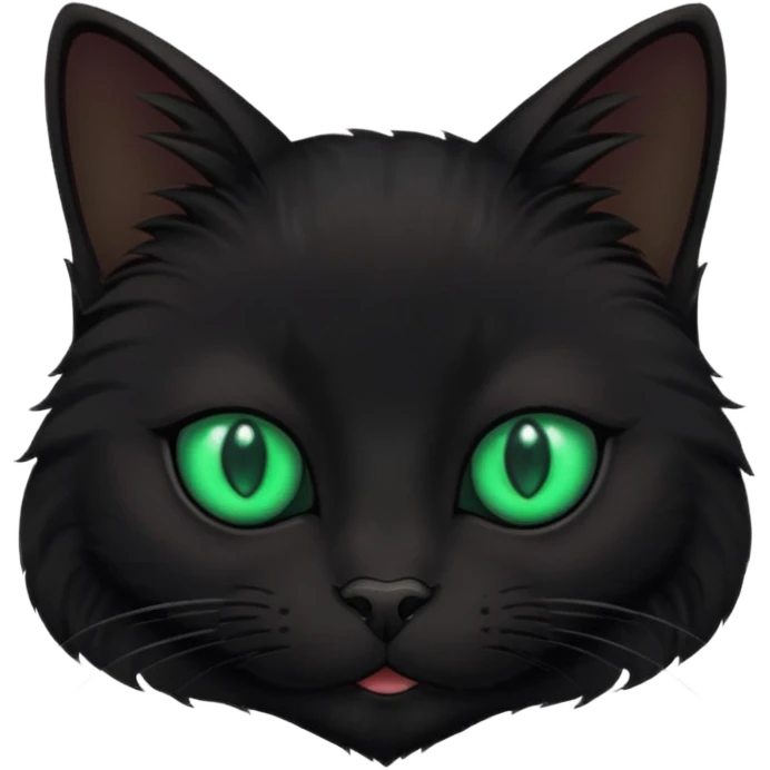 Black cat emoji