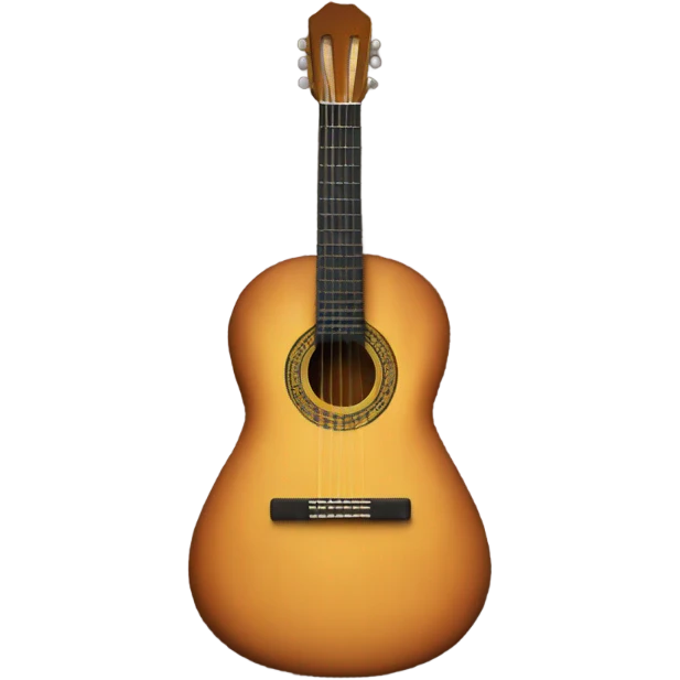 Classical guitar emoji