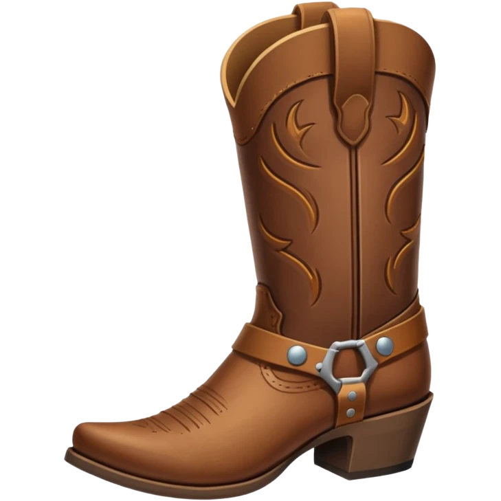 cowboy boot emoji  emoji